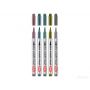 Pisak pędzelkowy Toma Deco Metallic Brush 1.0-3.0mm, Srebrny - 3